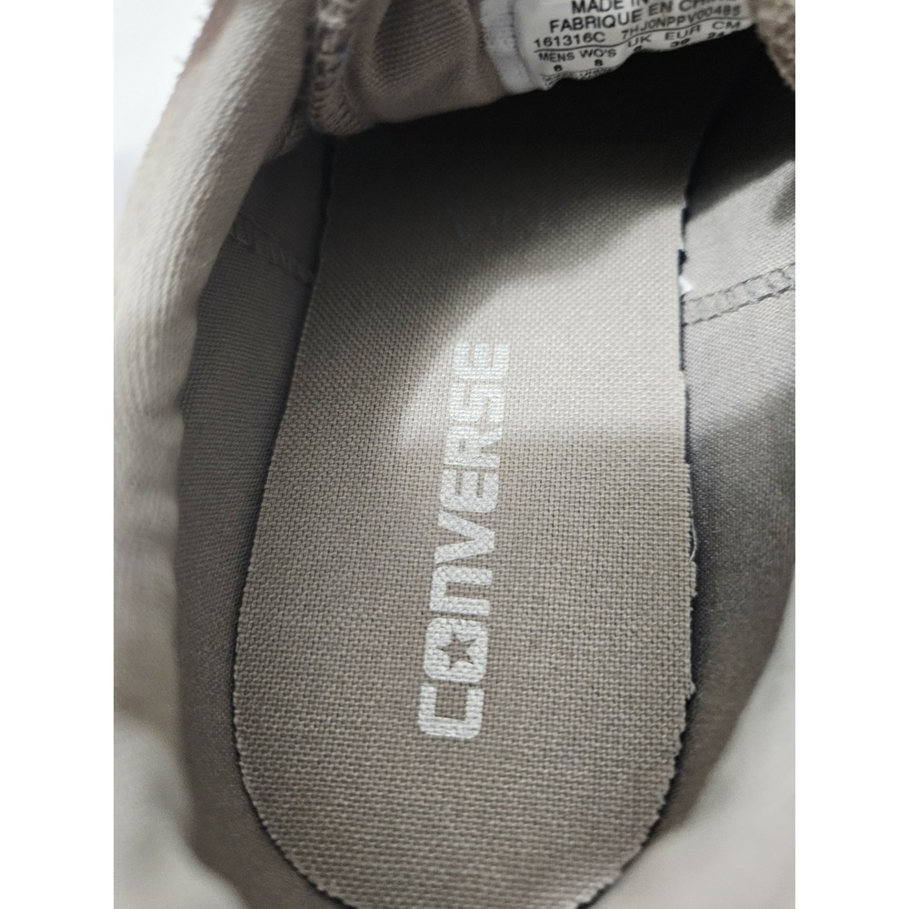 Converse Star Player Oxford Low Suede Shoes Grey Sneakers Womens Size 8 - Picture 8 of 10